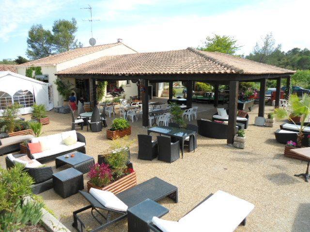 Bungalow Claret Vacquières Екстериор снимка
